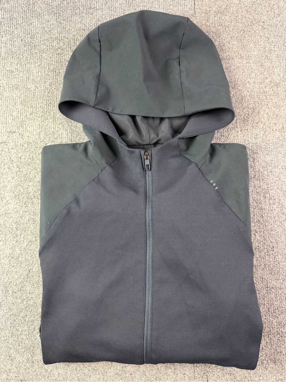 Lululemon Cross Challenger Mens Full Zip Hoodie Jacket Size S Black